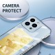 Clear Card Slot Camera Lens Cover & Phone Case For IPhone 14 Plus Pro Max 13 Mini